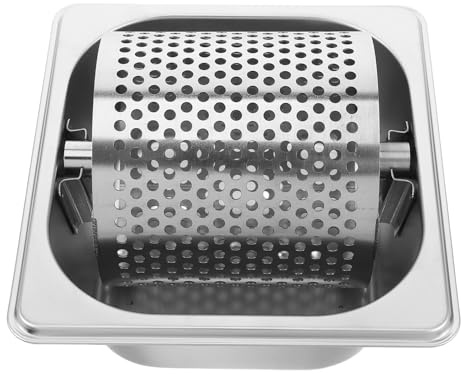 Abaodam Rullo per Burro in Acciaio Inox da 1 l Supporto, Spatola Ergonomica per Hamburger e Pane, Applicatore Alimentare per Barbecue, Picnic e Cucina Domestica