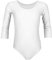 Aquarti Mädchen Body 3/4 Arm Ballett Trikot, Farbe: Weiß, Größe: 146