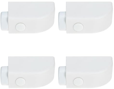 HEMOTON 4 Pièces Bouchon de fenêtre verrou porte butée de fenêtre coulissante anti-blocage de vitre serrure de sécurité de fenêtre limiteur de fenêtre la fenêtre Verrou de sécurité Boucle