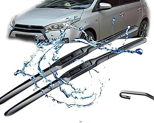 Scheibenwischer Vorne Autofenster-Frontscheibenwischerblätter Wischerblätter Auto Zubehör Für Toyota Yaris XP150 2013 2014 2015 2016 2017 2018 2019 2020 2021 2022