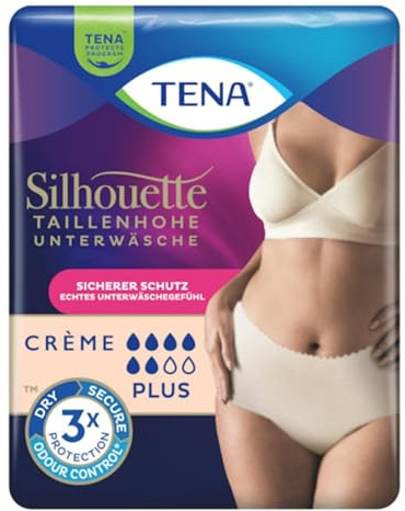 Tena Silhouette Plus L Creme Inkontinenz Pants 2X8 stk