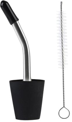 Bec Verseur D'eau Pour Cafetière | Bec Verseur À Liqueur Avec Brosse De Nettoyage Incluse,Accessoire Réutilisable pour Bouilloire Maison Cafés Restaurants Bars
