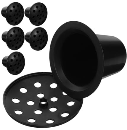 FUNOMOCYA 6pièces Vases Commémoratifs pour Tombe Plastique Décor De Cimetière Support De Fleurs Funéraires