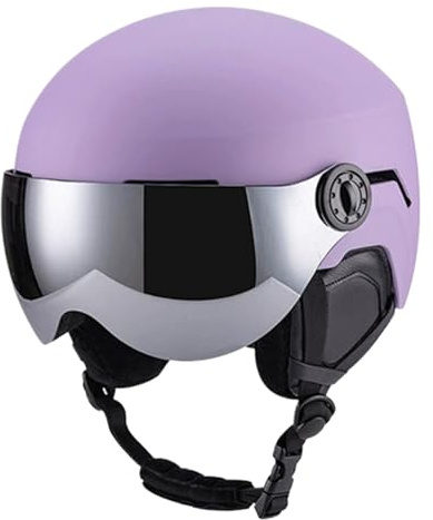 zjhukfmc Caschi da Sci per Uomini | Attrezzatura da Snowboard Traspirante e Calda,Casco Invernale Con Occhiali Da Sci - Per Uomini Donne Giovani Adulti Giovani Sciatori Snowboarder Discesa Resort