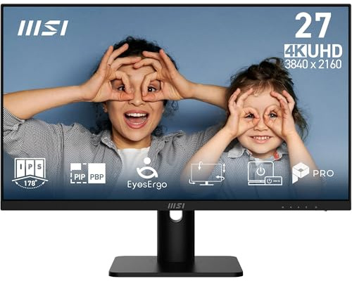 MSI Pro MP273UP E6 Écran Professionnel 27 UHD