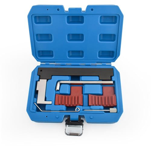 Gunpla Juego de herramientas de ajuste del motor para Opel 1,6 L, 1,8 L, incluye herramientas para bloquear la leva y el cigüeñal, herramientas para vehículos y coches
