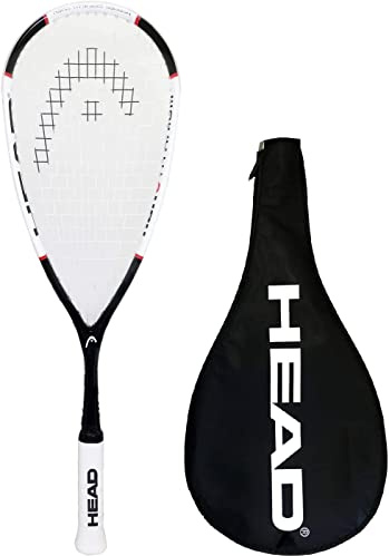 HEAD Nano Ti 115 Squash Racket, includes Protective Cover