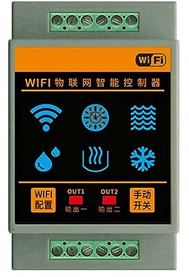 PAKJEL Sensor de Nivel de Agua for hogar Inteligente, Controlador WiFi, Alarma de inundación por Fuga, de detección de Flujo de Tanque de natación, protección contra Fugas