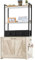 VEVOR Katzenschrank, Katzentoilettenmöbel mit 2-stufigem Regal, Katzenhaus aus Holz für den Innenbereich, Katzenklo Haus bis 60 kg, passend für die meisten Katzentoiletten, 599,4 x 500 x 1270 mm