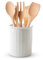 Porte-ustensiles de cuisine en céramique, porte-ustensiles de cuisine, rangement d'ustensiles de cuisine, boîte en céramique de style rétro, grands ustensiles de cuisine pour le rangement,
