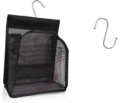 Fine jade2 Bolsa Para Pinzas Pinzas Tender Ropa Desmontable, Gran Capacidad, Adecuado Para Almacenamiento De Maquillaje, Almacenamiento De Viajes, Almacenamiento De Baño