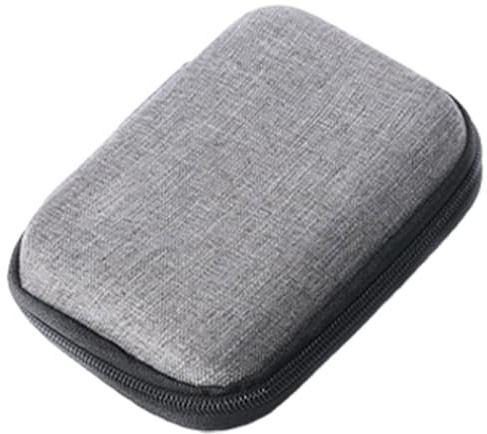 Mini estuche electrónico | Fundas de transporte de accesorios electrónicos de color sólido | Bolsa de almacenamiento de accesorios digitales de viaje impermeable para guardar cables tecnológicos