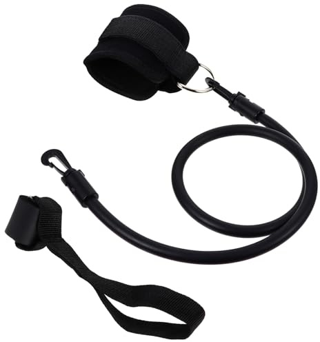 ROMISBABA Bandas De Resistencia para Tobillo y Cuerda De Tracción, Material Durable, Compatibles Sistemas De Cable Estándar, Conjunto para Entrenamiento Funcional, Uso En Gimnasio y Fitness En Casa