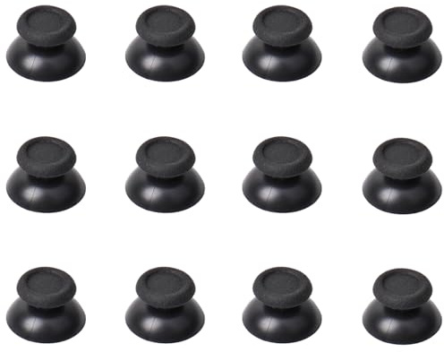 Honbay 6Pairs(12PCS) Replacement Joystick Thumb Stick Grips Cap Cover for PlayStation 4 PS4 Controller