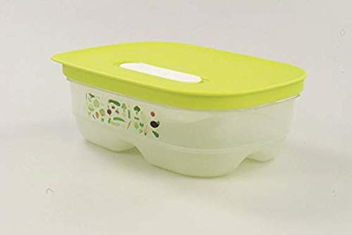 Tupperware® Klima-Oase 800 ml Frische-Behälter Prima-Klima Kühlschrank-Box A180 grün