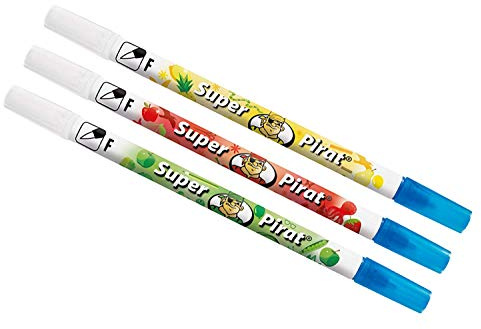 Pelikan Tintenlöscher SuperPirat (3 Stück, Löscher F)