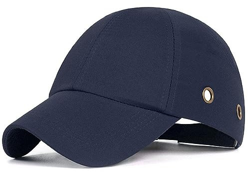 Hrippy Bump Cap Abs Inner Shell Baseball Hat Lightweight Breathable Hard Hat Work Safety Protective Helmet Anti-collision Cap