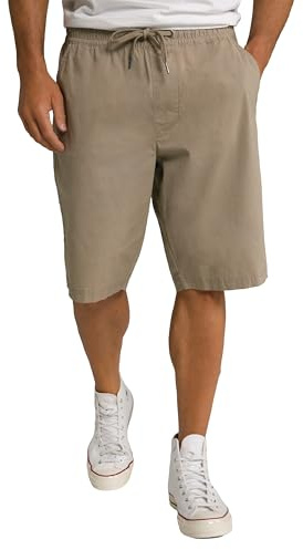 JP 1880 Hommes Grandes Tailles L-8XL Bermuda FLEXNAMIC®. 4 Poches et Taille élastique Gris Pierre 7XL 801978310-7XL