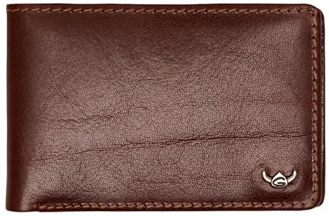 Golden Head Colorado RFID Protect Petite Billfold Coin Wallet Tabacco