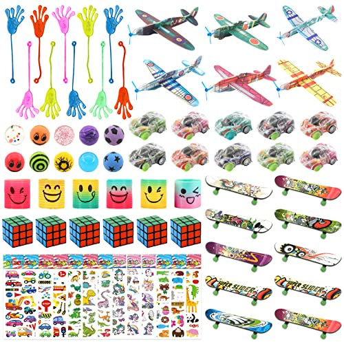 Shinybox Kindergeburtstag Mitgebsel Set, 70 Stück Mitgebsel Kindergeburtstag Gastgeschenke, Party Favor Spielzeug, Spielzeug für Junge und Mädchen Partybeutelfüller, Kindergeburtstag Spielzeugset