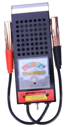 Holibanna 100 12v Batterietester Batteriezustandstester Hochpräziser Batterietester Batterieladetester test meter tester Ev Batterietester 6V Batterietester Akku Prüfer Checkliste