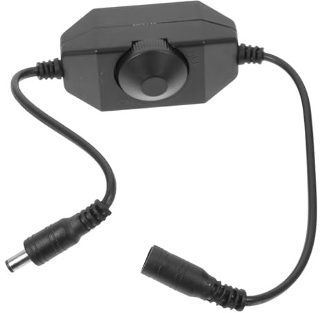 Interruttore Dimmer Per Lampade Led Con Manopola Rotativa Controllo Luminosità Per Strisce Monocromatiche Accessorio Pratico Per Lampade Da Tavolo E Scrivania