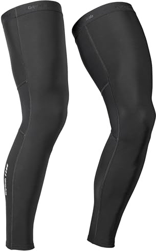 GripGrab PACR - Scaldamuscoli termici da ciclismo, da uomo, invernali, da corsa, con incisione, mountain bike, scaldamuscoli