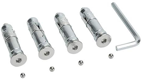 JDC Ground Anchor Heavy Duty Hardened Stainless Steel Anchor Bolts M10 70mm x4