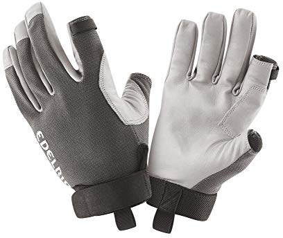EDELRID - Guantes, Work Glove Closed II, Titanio, XL