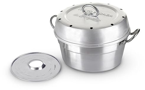 Fatto in Casa da Benedetta Pentola Fornetto per cucina a Fuoco e Induzione diametro 24 cm – Alluminio crudo riciclabile 100%, subito pronta all’uso senza bisogno di preriscaldare