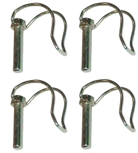 cyclingcolors 4x pasadores de liberación rápida con anilla 6x45mm liberación rápida acero