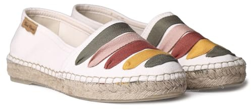 TONI PONS, Rose-cm 240000006 Damen Espadrille Khaki, Tropic, 38 EU