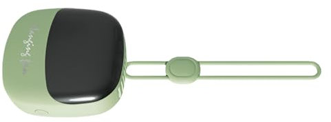 DEKKRYNFV Piccolo ventilatore elettrico velocità regolabile ventilatore ricaricabile USB dispositivo di raffreddamento indossabile per pendolarismo ufficio palestra ventilatore portatile in miniatura