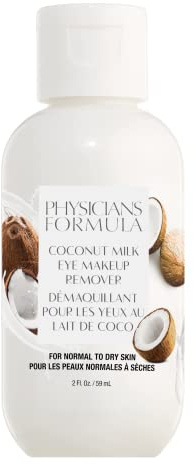 Physicians Formula - Coconut Milk Eye Makeup Remover - Nourishing and Delicate Eye Makeup Remover for Waterproof Eye Makeup - Coconut Milk-infused Creamy Formula with No Greasy Residue