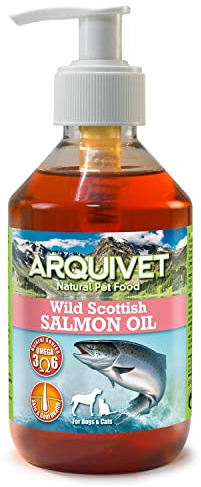 Arquivet - Aceite de salmón escocés para Perros y Gatos, 500 ml