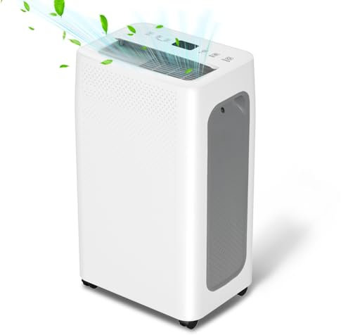 Sonnewelt 26L/Tag Luftentfeuchter Elektrisch,Raumentfeuchter fur Raumgröße ca. 50m², Luftentfeuchter für keller, Schlafzimmer, Lufttrockner Leise,Entfeuchter 3 Betriebsarten, Digitalanzeige,24H Timer