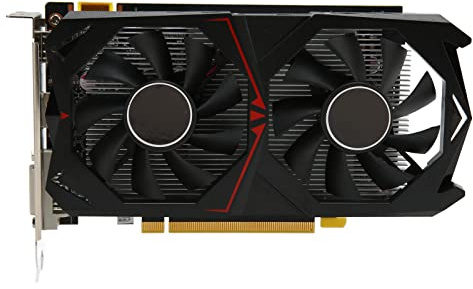960 2 GB Grafikkarte, GDDR5 HDCP 128 Bit PCI Express 3.0 X16 PC Gaming Video Grafikkarte mit HDMI DP DVI Anschlüssen und Zwei Lüftern, Unterstützt DirectX12