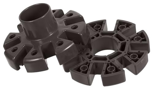 Yardwe Sonnenschirmzubehör Regenschirm- -Teil Ersatz Für Terrassenschirme Schirmkurbelplatte Ersatzteile Für Den Außenbereich Ersatz Für Sonnenschirme Sonnenschirmteil Pp Brown