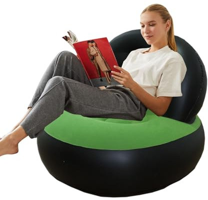 Chaise Longue Gonflable Sofa Air Pliant Canapé Paresseux Chaise De Camping