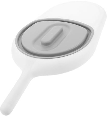 KOMBIUDA Padella Per Anziani Disabili Con Manico Lungo, Vaso Per Urinare Notturno Inclinato Anti Fuoriuscita in Plastica Resistente, Padella Pratica Per Pazienti Costretti a Letto Uso Domestico