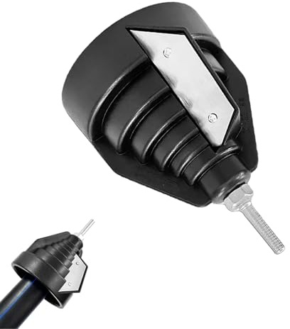 WOUYTPE Alésoir Tuyau PVC, Outil Ebavurage, Alesoir PVC, Outil Manuel D'ébavurage pour Tuyaux en PVC PP et PE de 20 mm, 25 mm, 32 mm, 40 mm, 50 mm et 63 mm de Diamètre, Maintenez les Tuyaux à Niveau