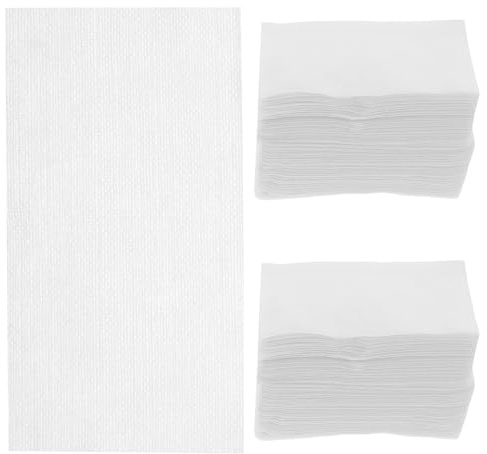 OSALADI 500Pcs Large Stretchable Cotton Makeup Pads for Face and Eye, Dual-Use Non-Woven Facial Cleansing Rounds for Toner and Makeup Removal, Soft Disposable Cotton Wipes for Salon and