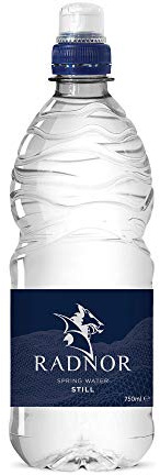 Radnor Hills Spring Still Water Sports Cap 12x750ml (2 x 24 Pack (48 Bottles))