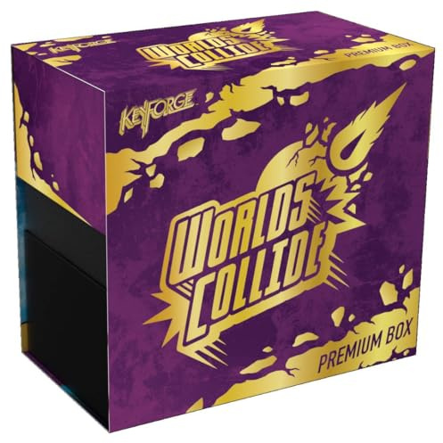 Fantasy Flight Games FFGKF08 KeyForge: Worlds Collide Premium Box, Mixed Colours