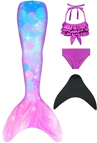 shepretty meerjungfrauenflosse mädchen Neuer Mermaid Tail Badeanzug für Erwachsene und Kinder,R2XIAO-150