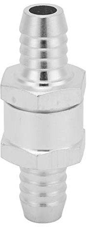 Clapet Anti-retour, Clapet Anti-retour Unidirectionnel en Alliage D'aluminium 0,2-6 Bar, Clapet Anti-retour Universel pour Conduite de Carburant pour Essence, Biodiesel, Eau, (12mm)