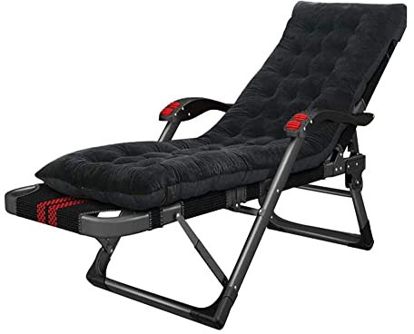 Flexiones para tumbonas Altas para Personas Mayores con cojín, Almohadilla para Tumbona de Sauna, Tumbona Extra Ancha, Tumbona de jardín, tumbonas reclinables para balcón, Sala de Estar