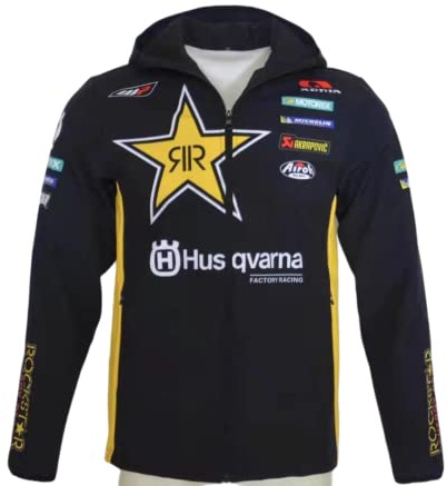 SPONYBORTY Veste à capuche combinaison de course Cardigan pour H.usq-varnas Sweat-shirt zippé pour hommes Vêtements de cyclisme Moto Filles/A/M
