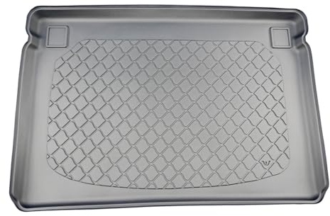 MTM Vasca Baule per Ford Courier Tourneo 2024- Protezione Bagagliaio su Misura con Antiscivolo, Resistente, Facile da Lavare e Inodore, cod. 11681