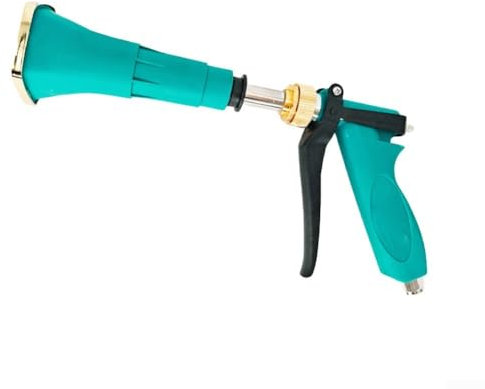 Advokingtap Pulvérisateur à haute pression en aluminium 14 x 28 cm pour arroser efficacement la fertilisation et la lutte contre les nuisibles